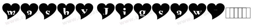 mashy Jigsaw字体转换